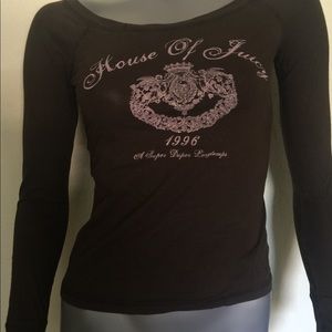 Juicy brand long sleeve shirt